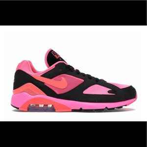 Nike Air Max 180 CDG Laser Pink/Solar Red 'Comme Des Garçons'